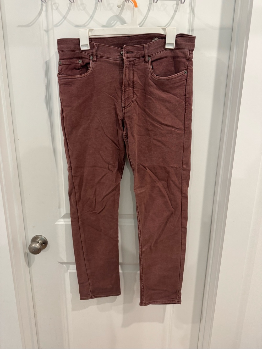 Faherty Pants - Maroon